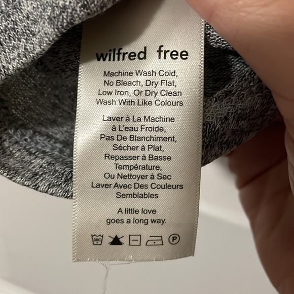 WILFRED Grey knotted Tshirt sz Small - Picture 4 of 5